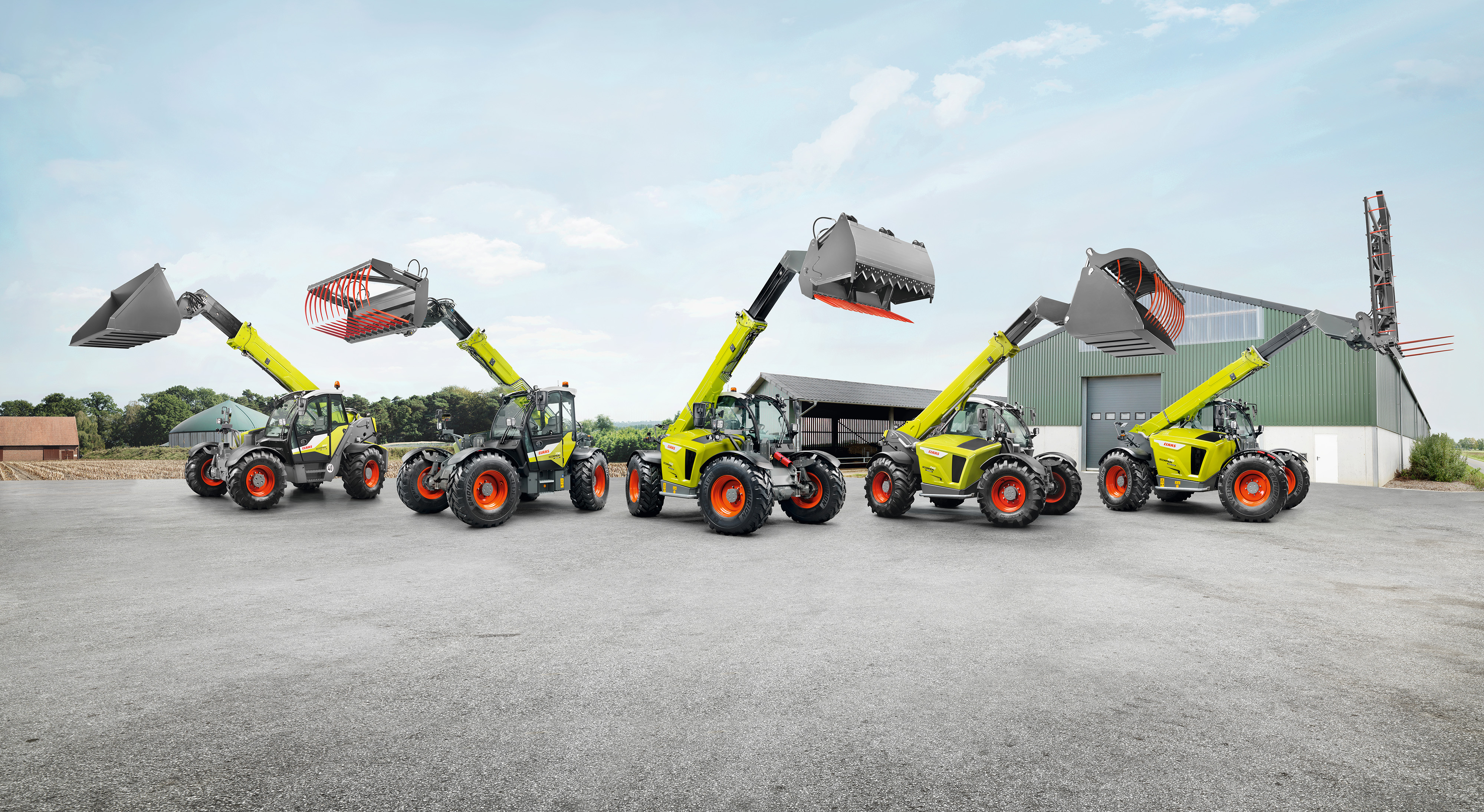 Новые телескопические погрузчики CLAAS в категории 3 и 4 тонн с ...