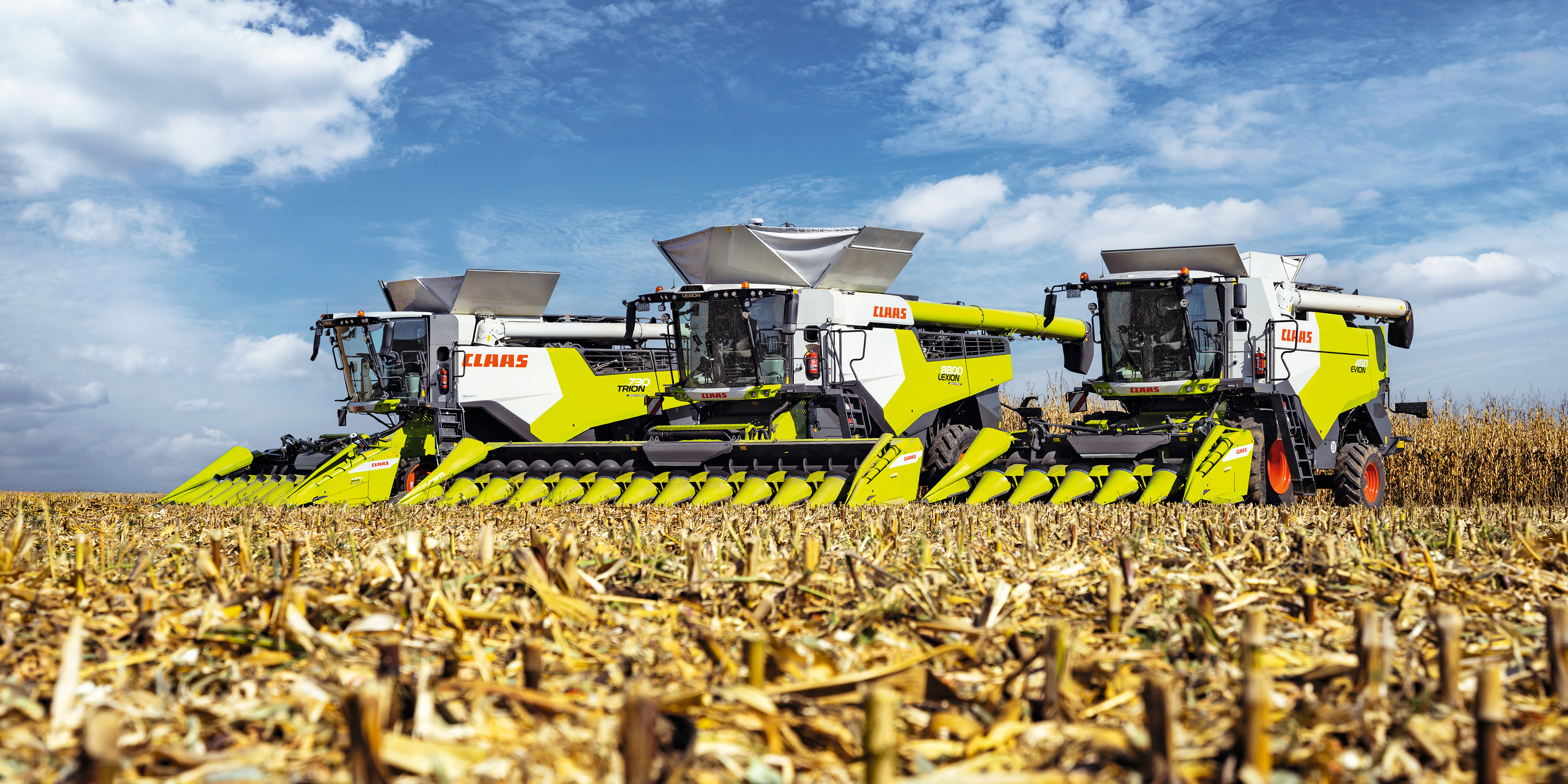 CLAAS ROVIO 4: latest generation maize pickers with significantly ...