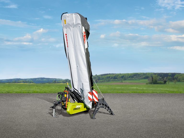 Claas Disco 3500 FC Profil + Disco 9100 C Autoswather triple