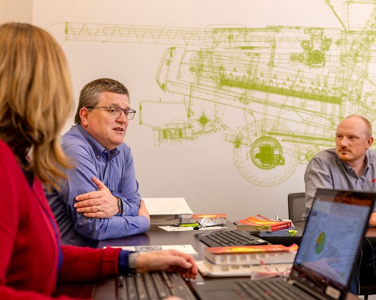 Colleagues in a meeting